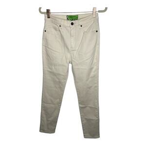 Sandrine Rose The Virgin Label Stretch Skinny Jeans High Rise Stretch Alps Sz 26